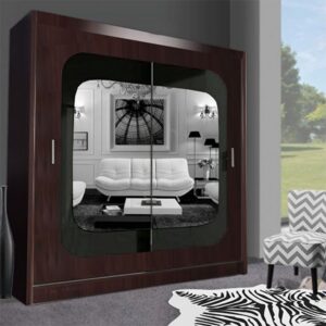 CHELSEA WENGE WARDROBE 150cm/203cm