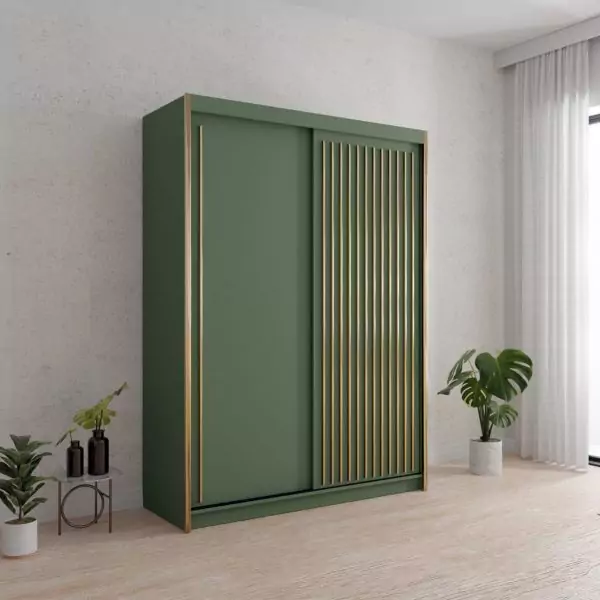 PESTO GREEN WARDROBE 150/203/250cm