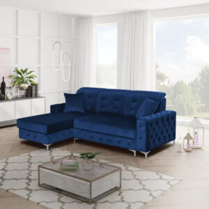 VERSO SMALL BLUE SOFA BED