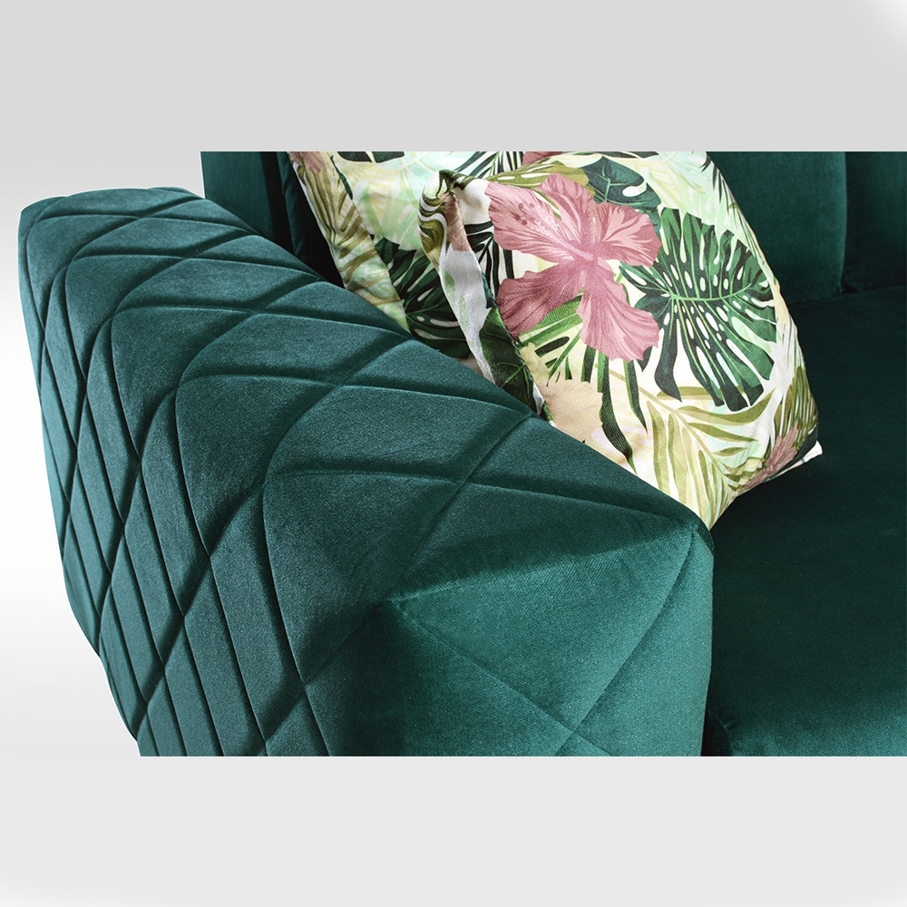 BORYS GREEN SOFA BED SMALL - Image 5