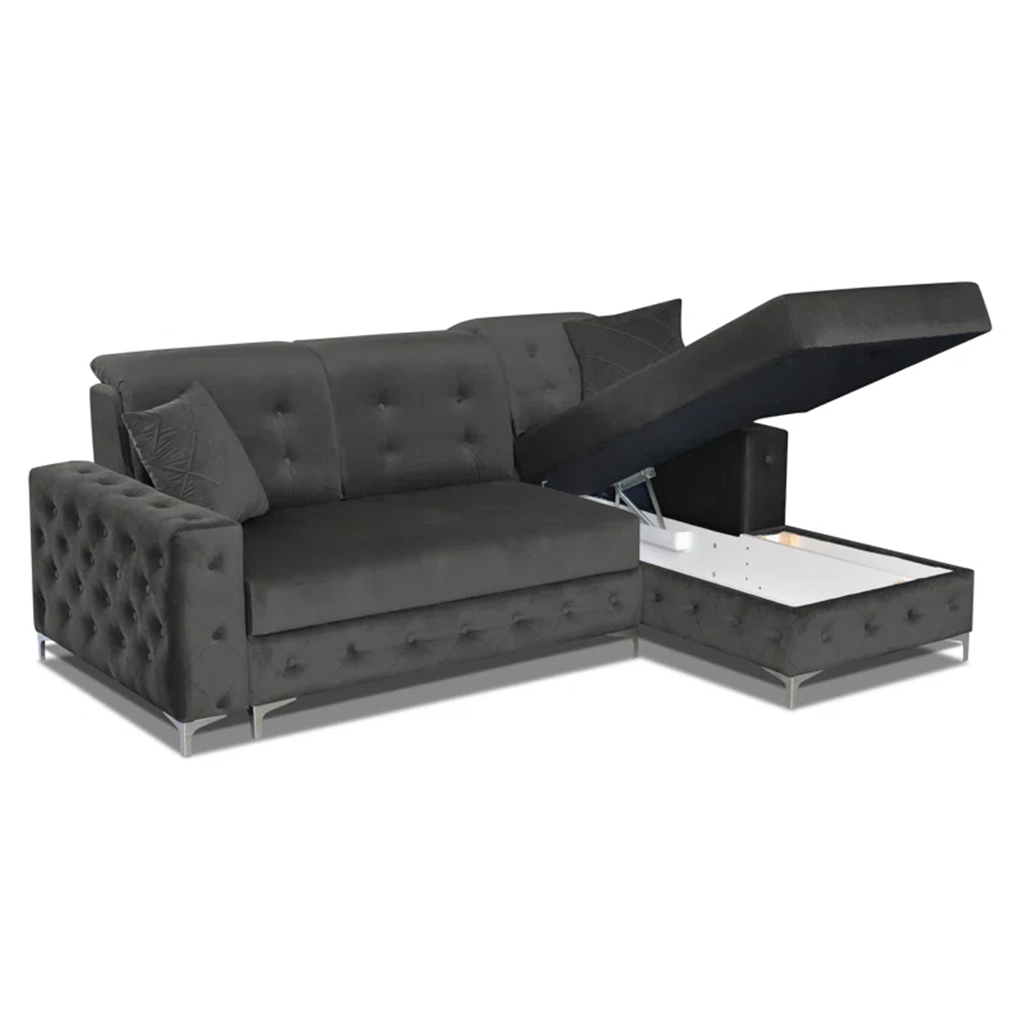 VERSO SMALL GREY SOFA BED - Image 4