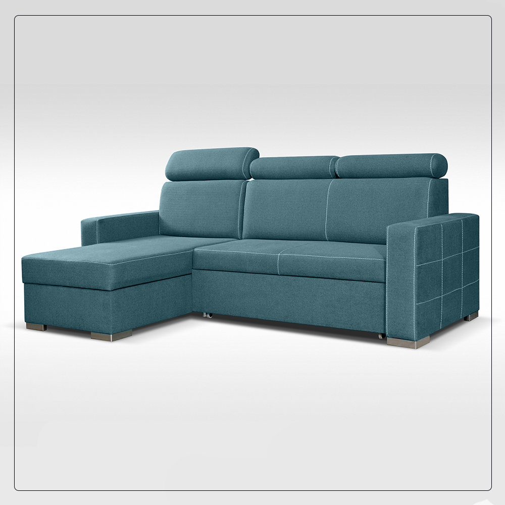 HOLLIE GREEN SOFA BED - Image 5