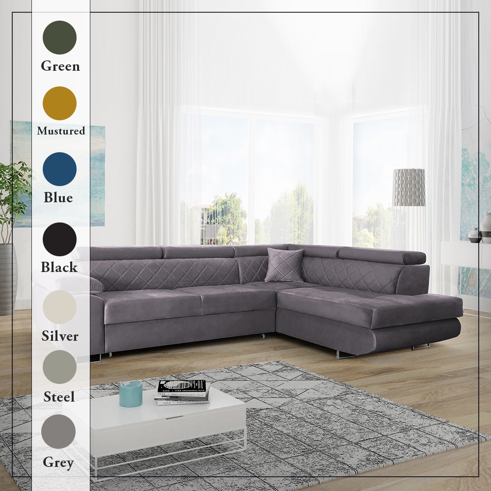 LAGUNA STEEL CORNER SOFA - Image 2