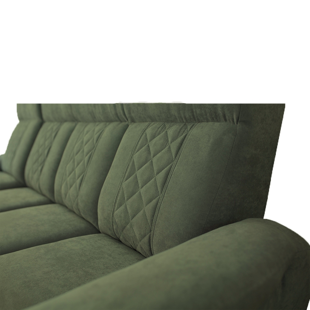 SELLY GREEN SMALL SOFA BED - Image 3
