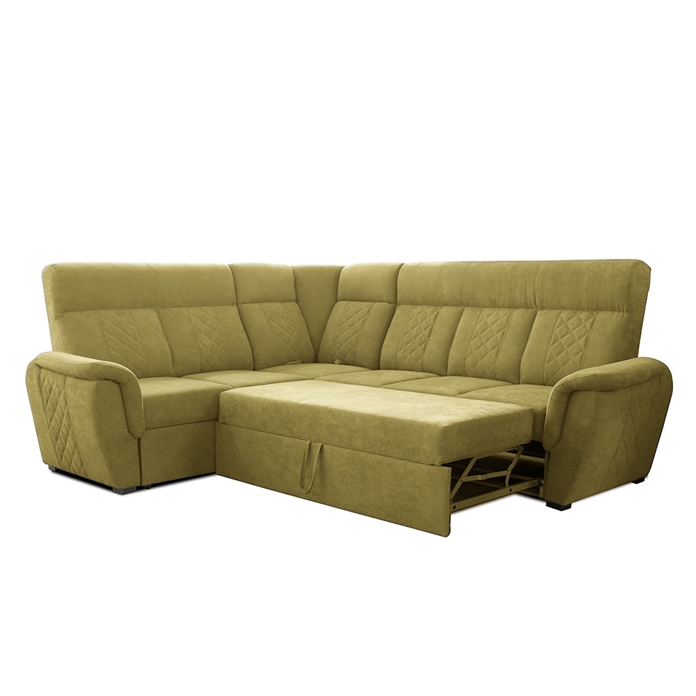 SELLY MUSTARD LARGE CORNER SOFA - Image 6