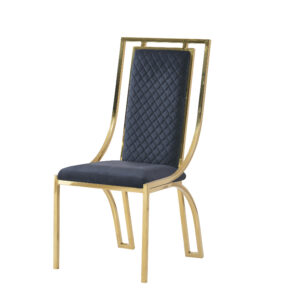 Windsor Black & Gold Dining Chair