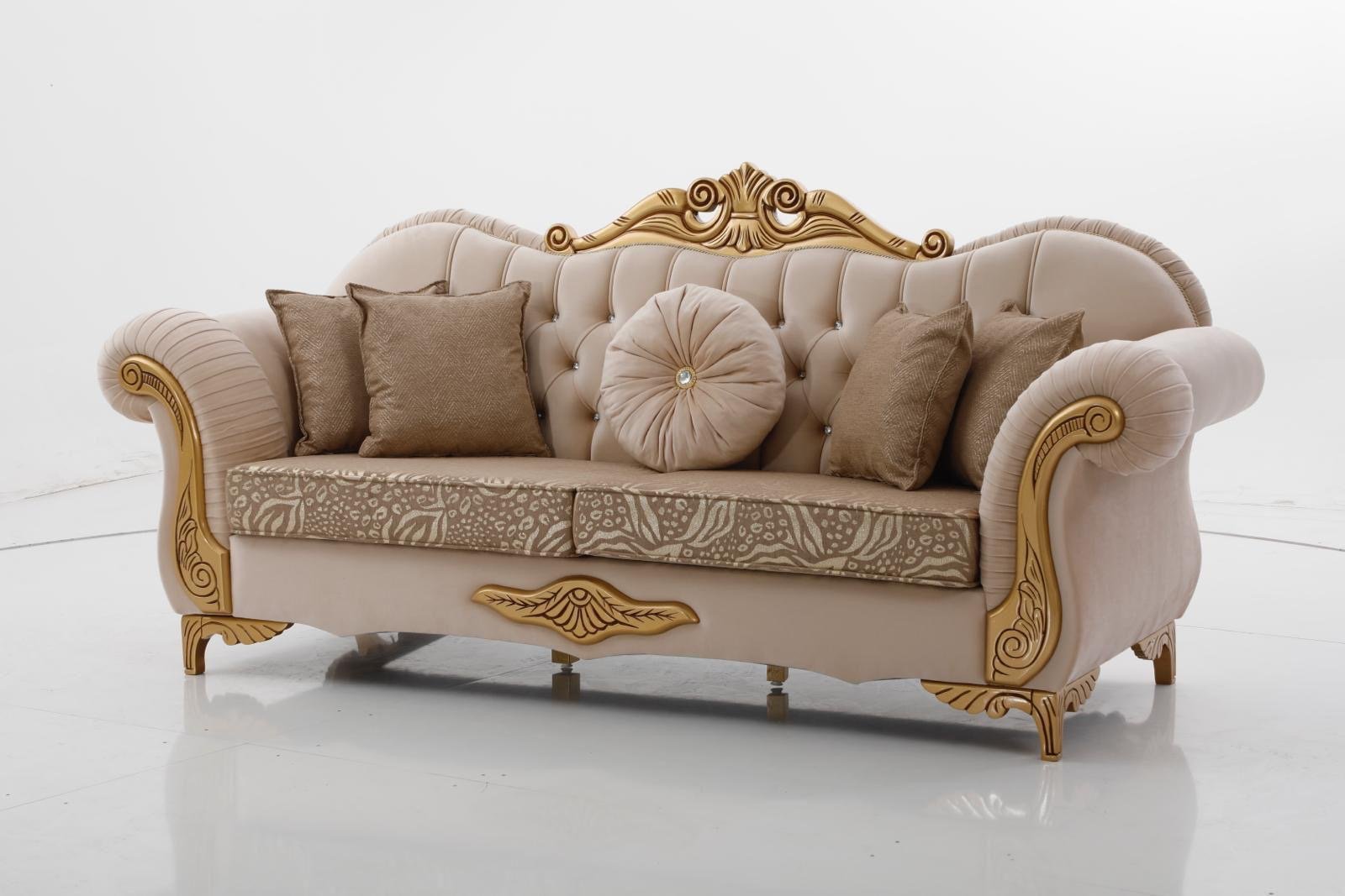 Dynasty Sofa Cream - Image 2