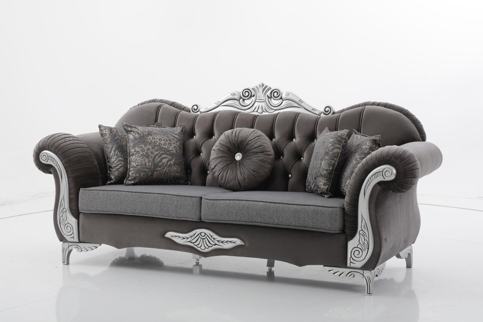 Dynasty Sofa Cream - Image 4