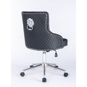 Majestic Black PU Leather Office Chair