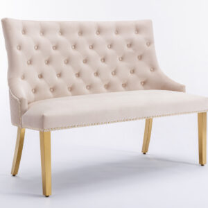 Majestic Gold Mink High Back Bench