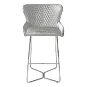 Osaka Silver HQ Bar Stool