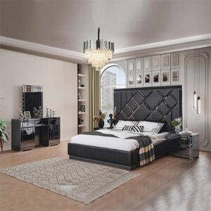 VENICE GREY LUXURY BEDROOM SET